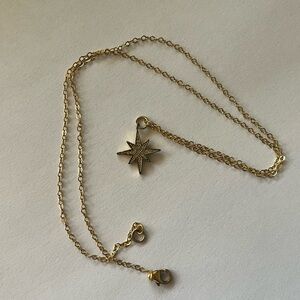 Gold Star Necklace